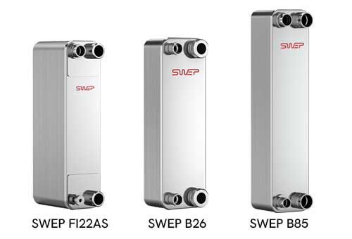 SWEP boost efficiency
